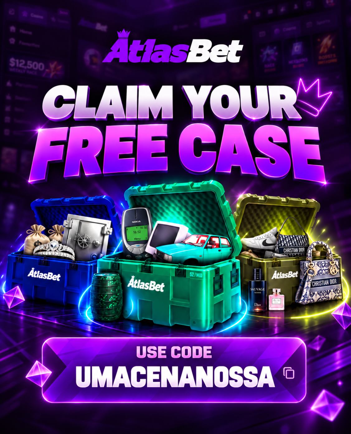 AtlasBet — promoção UmaCenaNossa